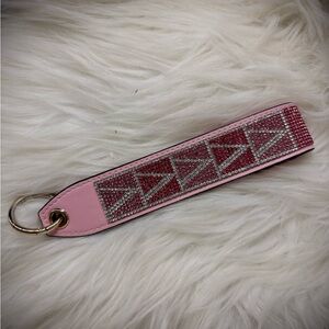 Victoria's Secret Pink and Silver Key Holder